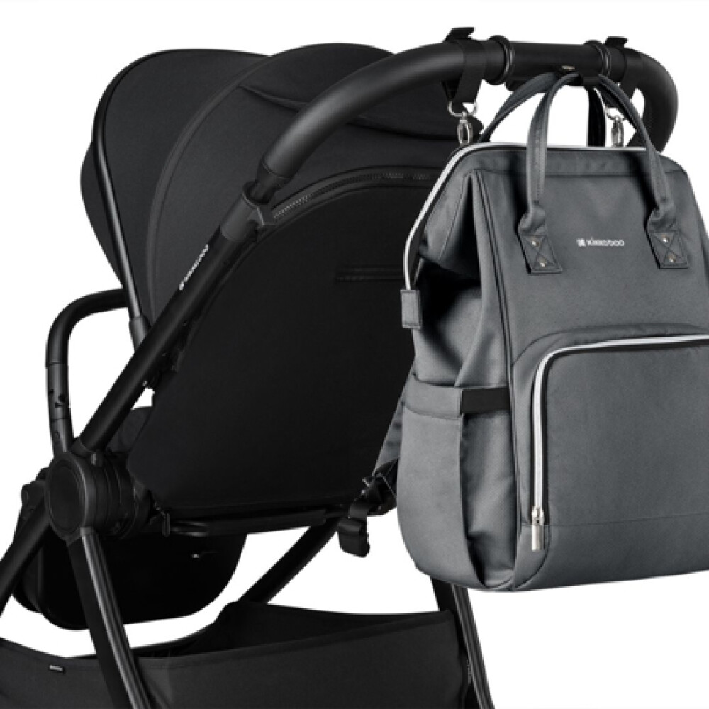 Mochila maternal KIKKABOO SIENNA gris
