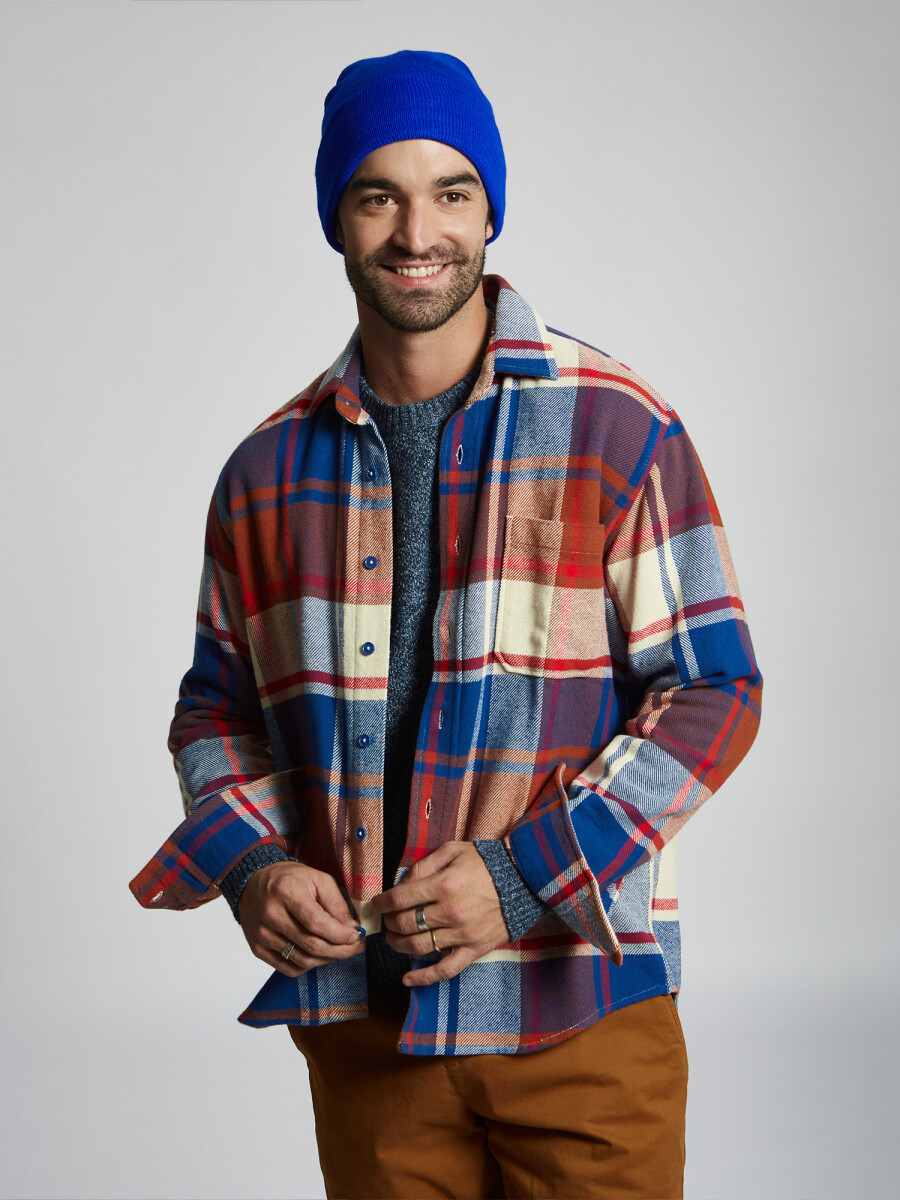 Sobrecamisa franela - multicolor 