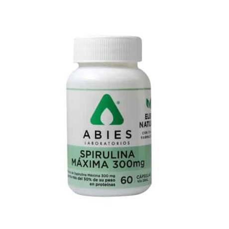 Spirulina Abies 300mg 60 Cápsulas Spirulina Abies 300mg 60 Cápsulas