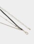 Collares Cortos Piedra Collar Corto Antique Silver - Plateado Antique Silver