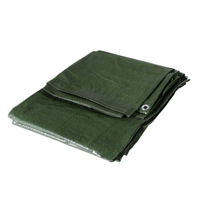 Lona 6x4 Impermeable con ojales VERDE