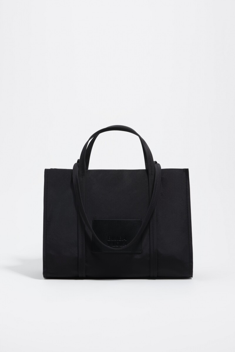 BOLSO SHOPPER Negro