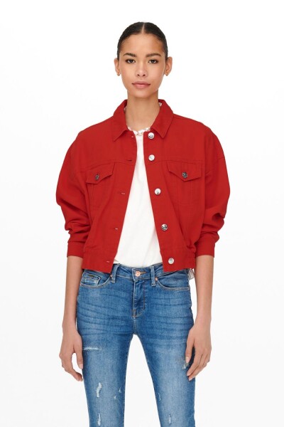 Chaqueta Color New Fiery Red