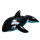 Inflable Flotador Piscina Playa Ballena Gigante Orca Pis005035-orc