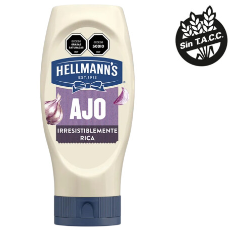 ADEREZO HELLMANNS FLEX 340G AJO ADEREZO HELLMANNS FLEX 340G AJO