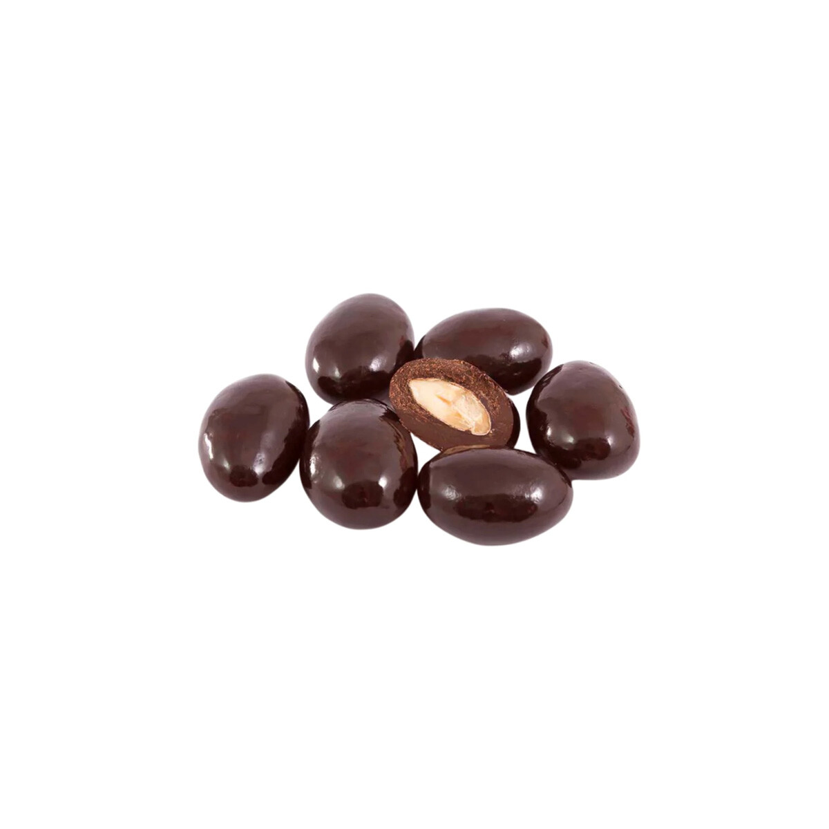 ALMENDRAS CON CHOCOLATE AMARGO 100G 