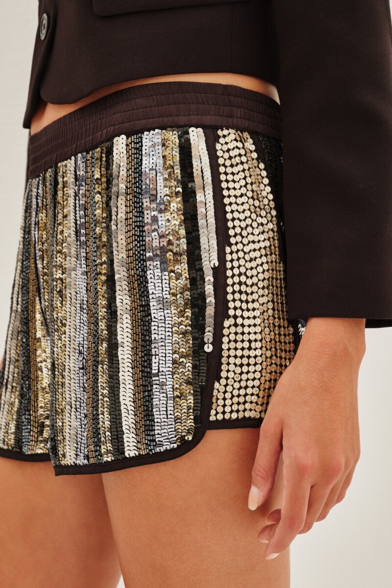 Short Stripes Night Plata