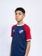 REMERA FITZ Nacional Junior Azul Marino, Rojo, Blanco