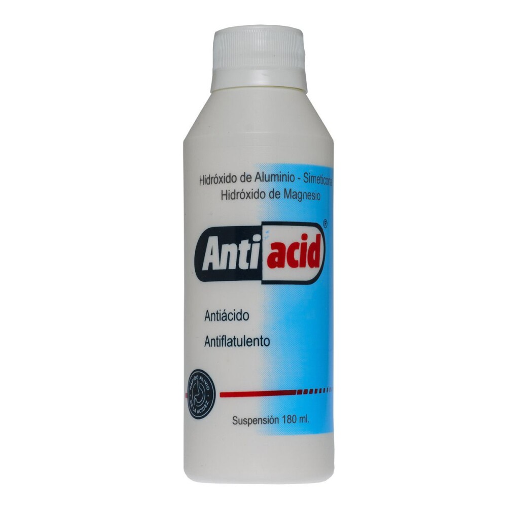 ANTIACID SUSP. FR. X 180 ML. única