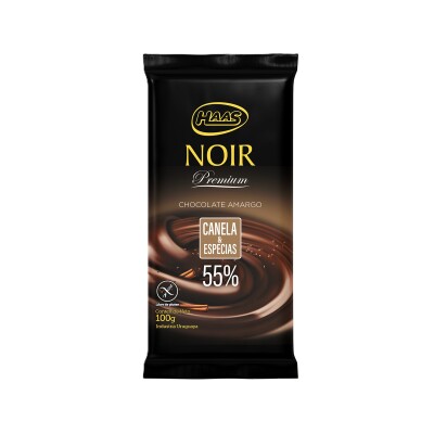Haas Tableta Chocolate Amargo Canela Y Especias 100 Grs. Haas Tableta Chocolate Amargo Canela Y Especias 100 Grs.