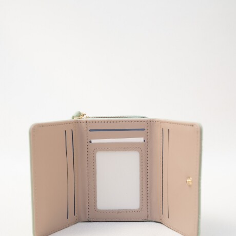 Billetera corta Naty Beige