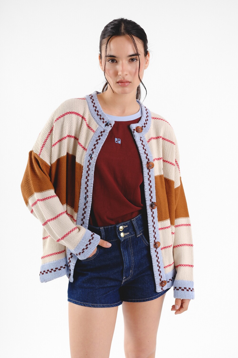 Cardigan Glory SS27 PRE ORDER Crudo