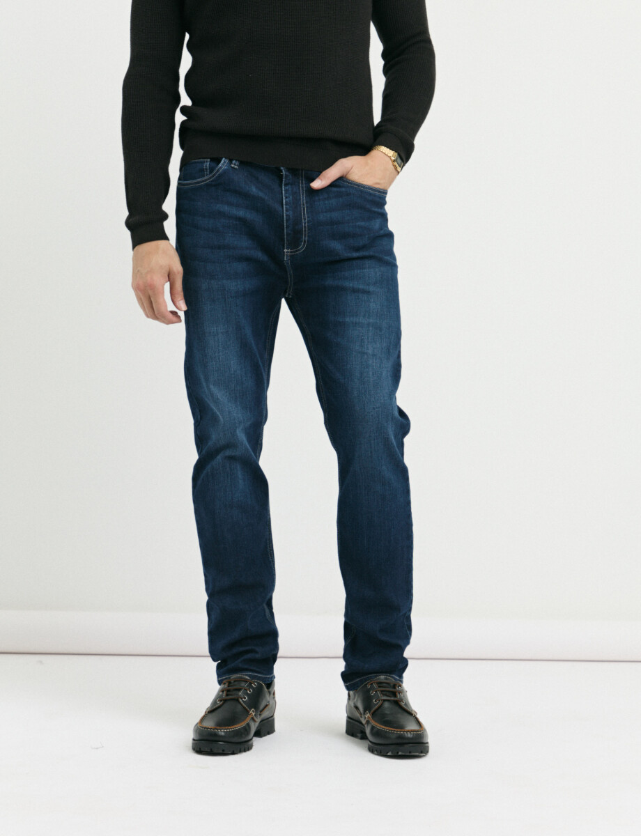 080875 PANTALON HARRY Azul Oscuro