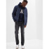 V-SLIM SOFT BLACK FEATHER WASHED BLACK