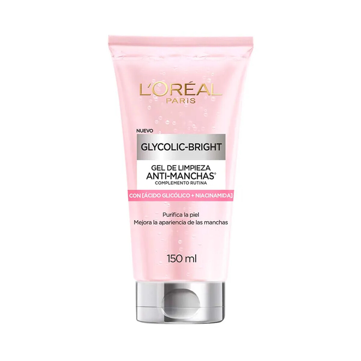 Gel De Limpieza L'Oréal Paris Glycolic Bright 150ml 