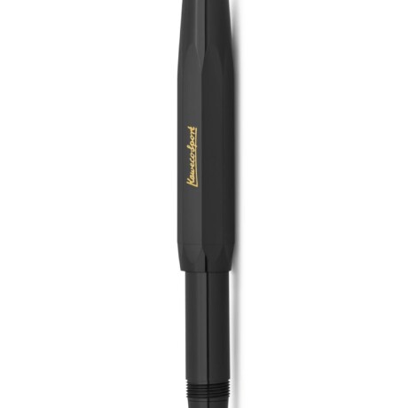 KAWECO CLASSIC SPORT FOUNTAIN PEN BLACK M 0.9MM / PLUMA NEGRA, CORTA CON TAPA DE ROSCA KAWECO CLASSIC SPORT FOUNTAIN PEN BLACK M 0.9MM / PLUMA NEGRA, CORTA CON TAPA DE ROSCA