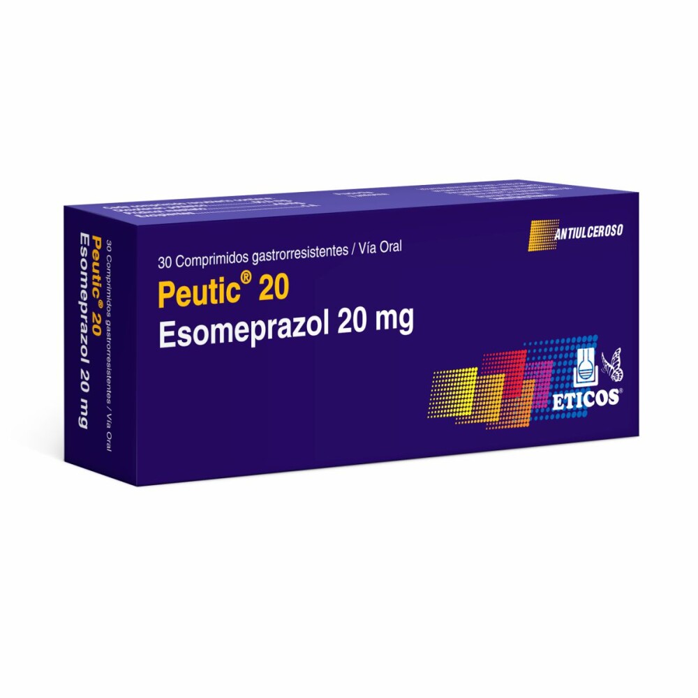 PEUTIC 20 MG. CJ X 30 COMP. única