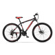 Bicicleta Montaña Rodado 26 Con 21 De Velocidad Aro 26 Rojo