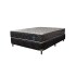 Sommier Paraná Convencional 160x200 cm Negro (Base + Colchón) Sommier Paraná Convencional 160x200 cm Negro (Base + Colchón)