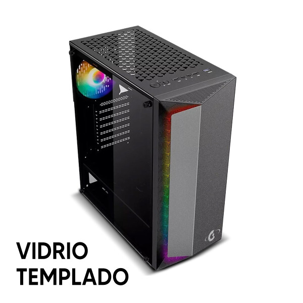 Gabinete Gravity Gr08 Atx Mid-tower NEGRO