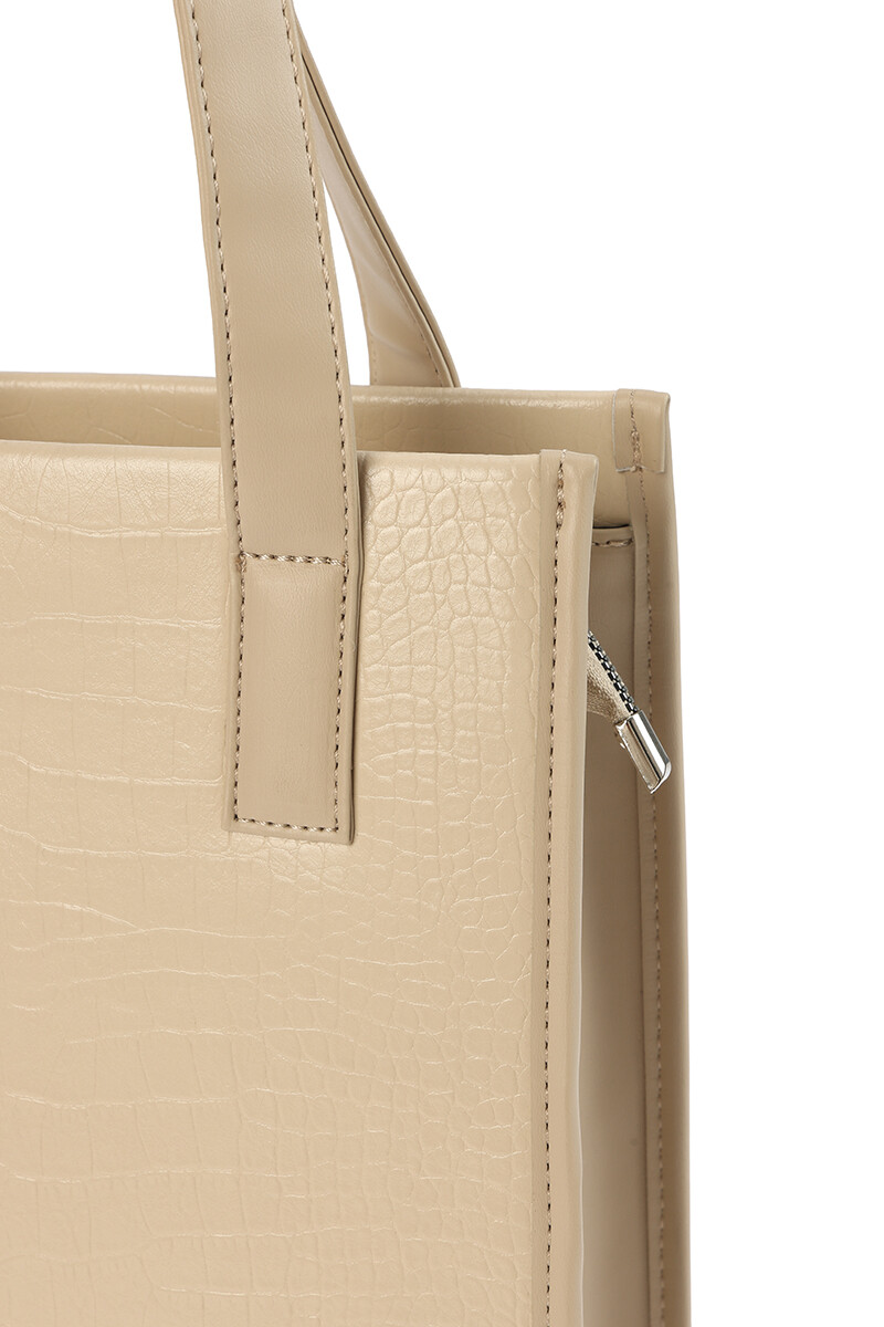 Cartera Colonia Beige