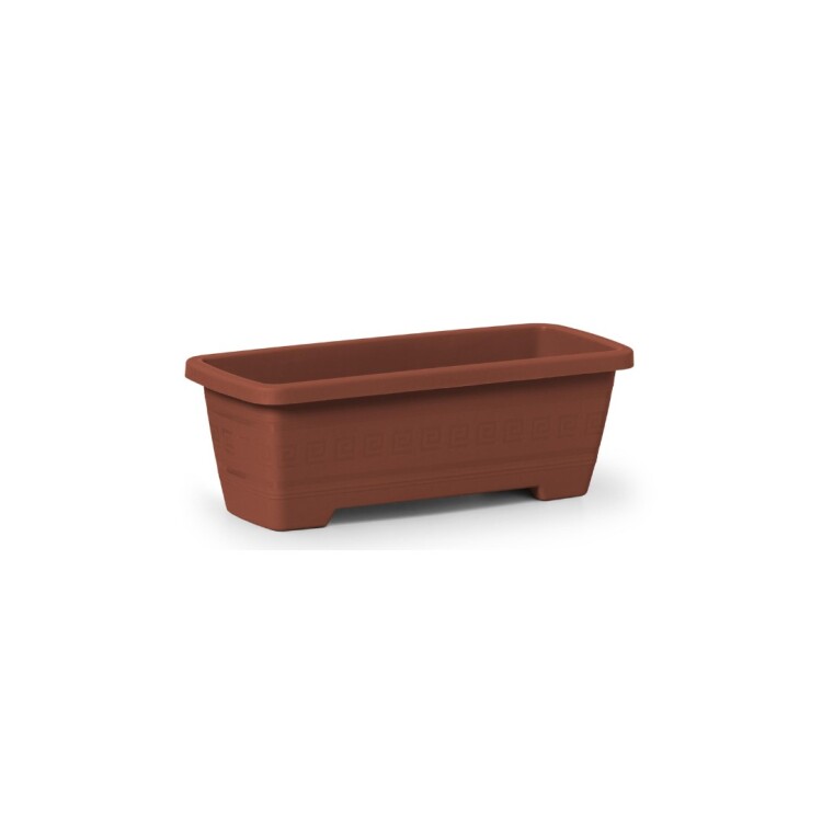 MACETA JARDINERA RECTANGULAR 17,5 LITROS TERRACOTA