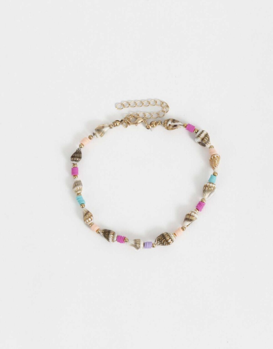 Tobillera Caracoles - Dorado 