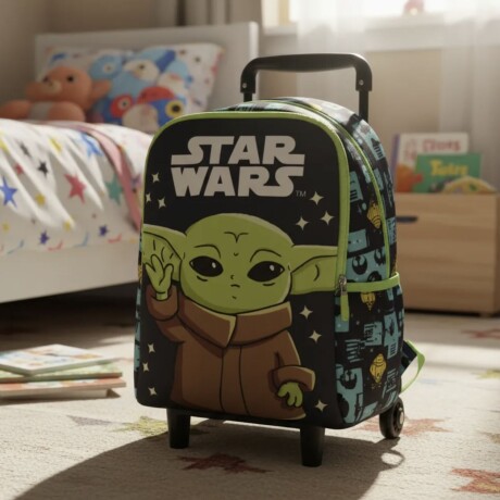 Mochila de Neopreno Infantil c/ruedas Star Wars