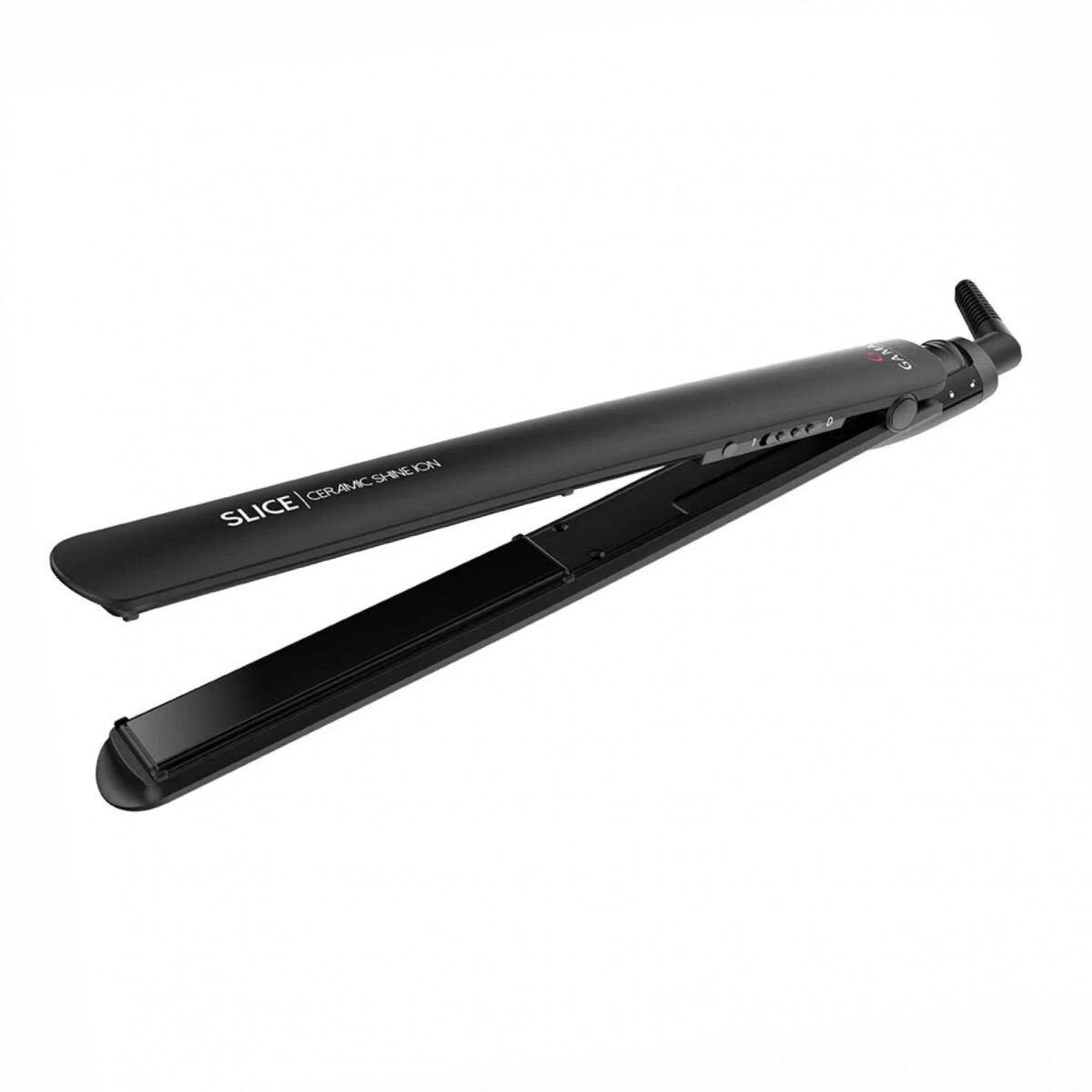 Planchita GAMA Slice Ceramic Shine ION Temperatura Fija - Black 