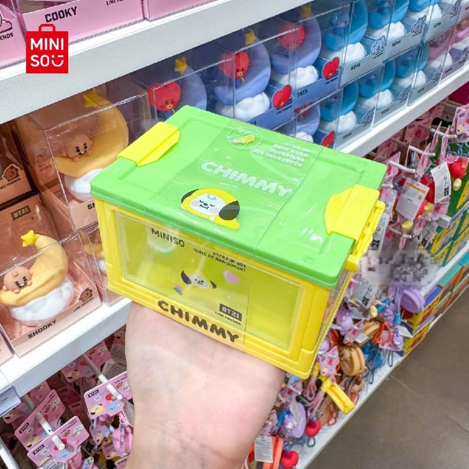 Mini organizador BT21 baby - Chimmy — Miniso Uruguay