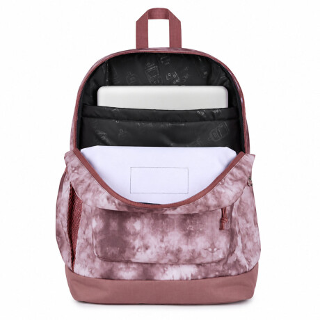 Mochila Escolar p/ Laptop Jansport Cross Town Plus Original Mahogany Haze White