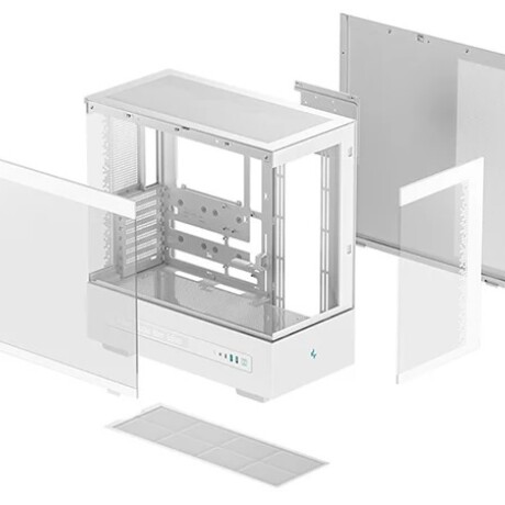 Gabinete Deepcool CH690 Digital Blanco 001