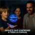 Bola Voladora Magica C/ Luces Spinner Drone Boomerang Color Azul