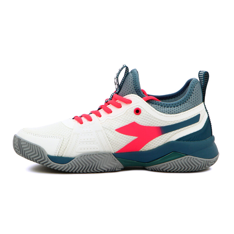 Diadora Champion Tenis Mujer Match Point White-lt Blue Blanco-celeste