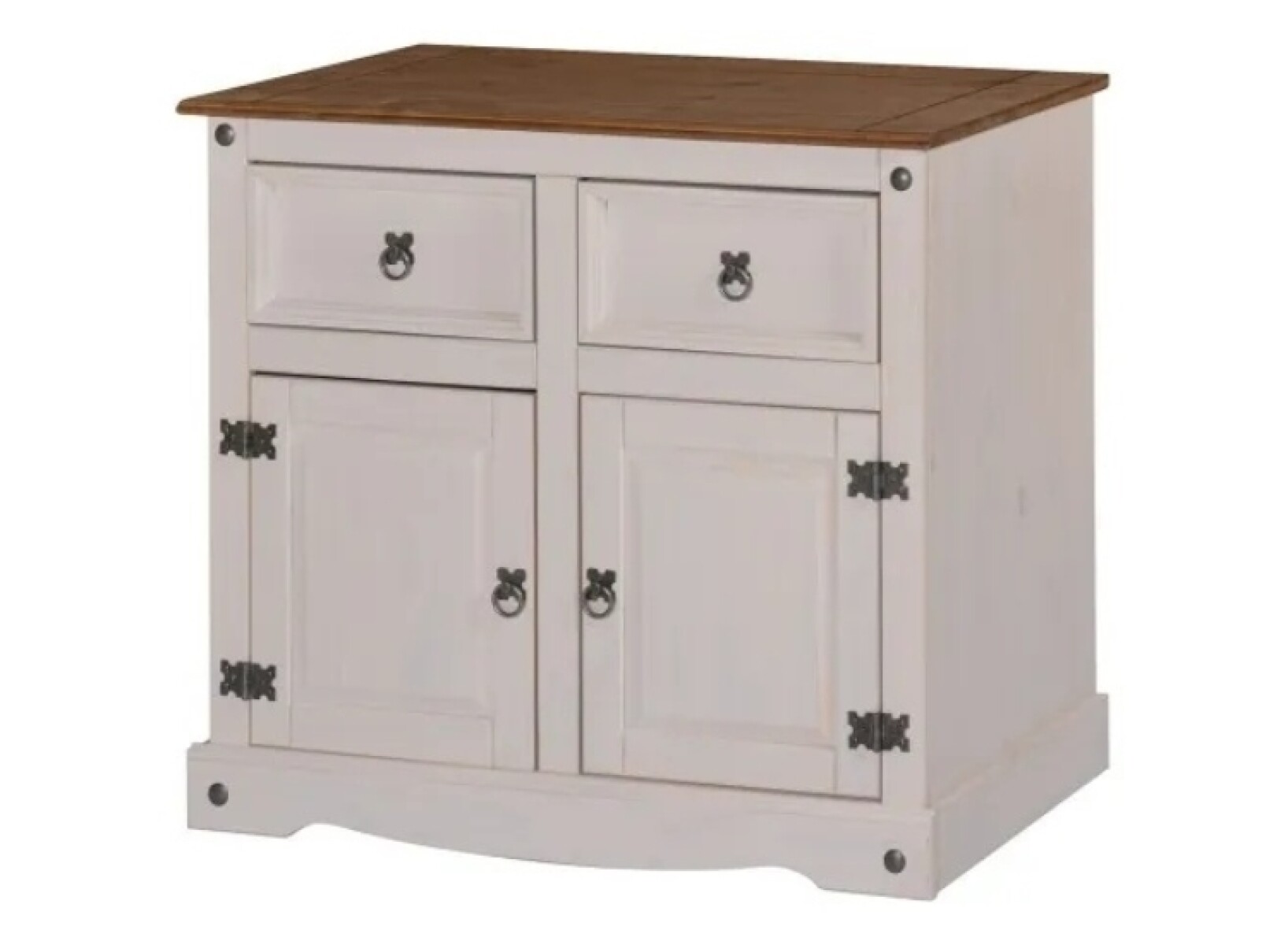 Aparador 2 Puertas 2 Cajones Blanco Herli 