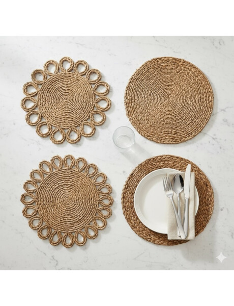 INDIVIDUAL D36CMS SEAGRASS NATURAL INDIVIDUAL D36CMS SEAGRASS NATURAL