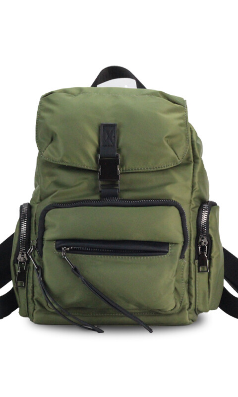 MOCHILA BEIJING ACEITUNA