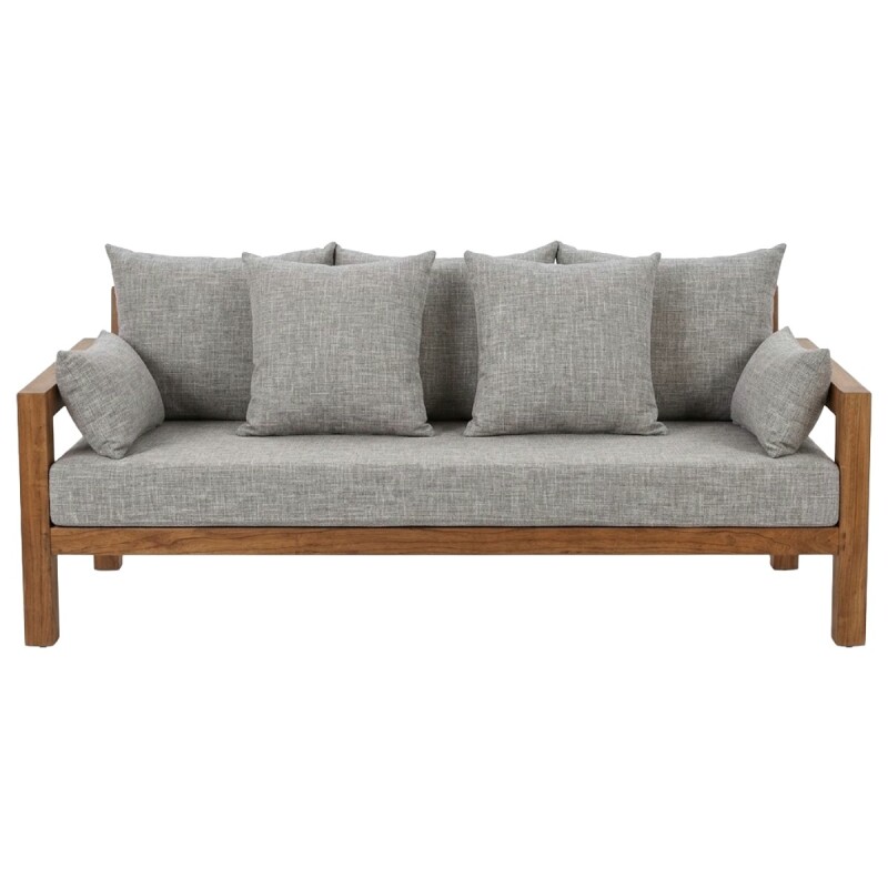 SILLON BONAIRE 3 PUESTOS - GRIS COMB 402187 (CD) Unica