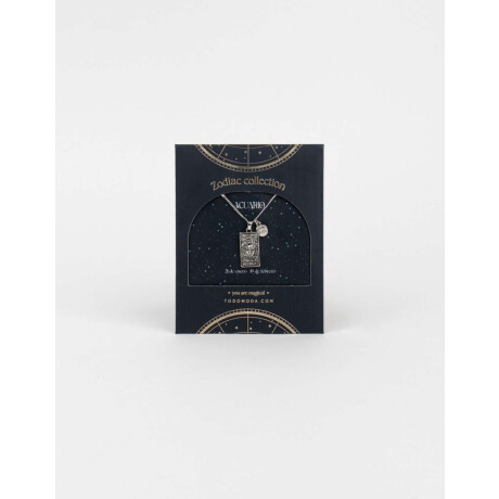 Cadena Con Dije De Zodíaco Cáncer Plateado