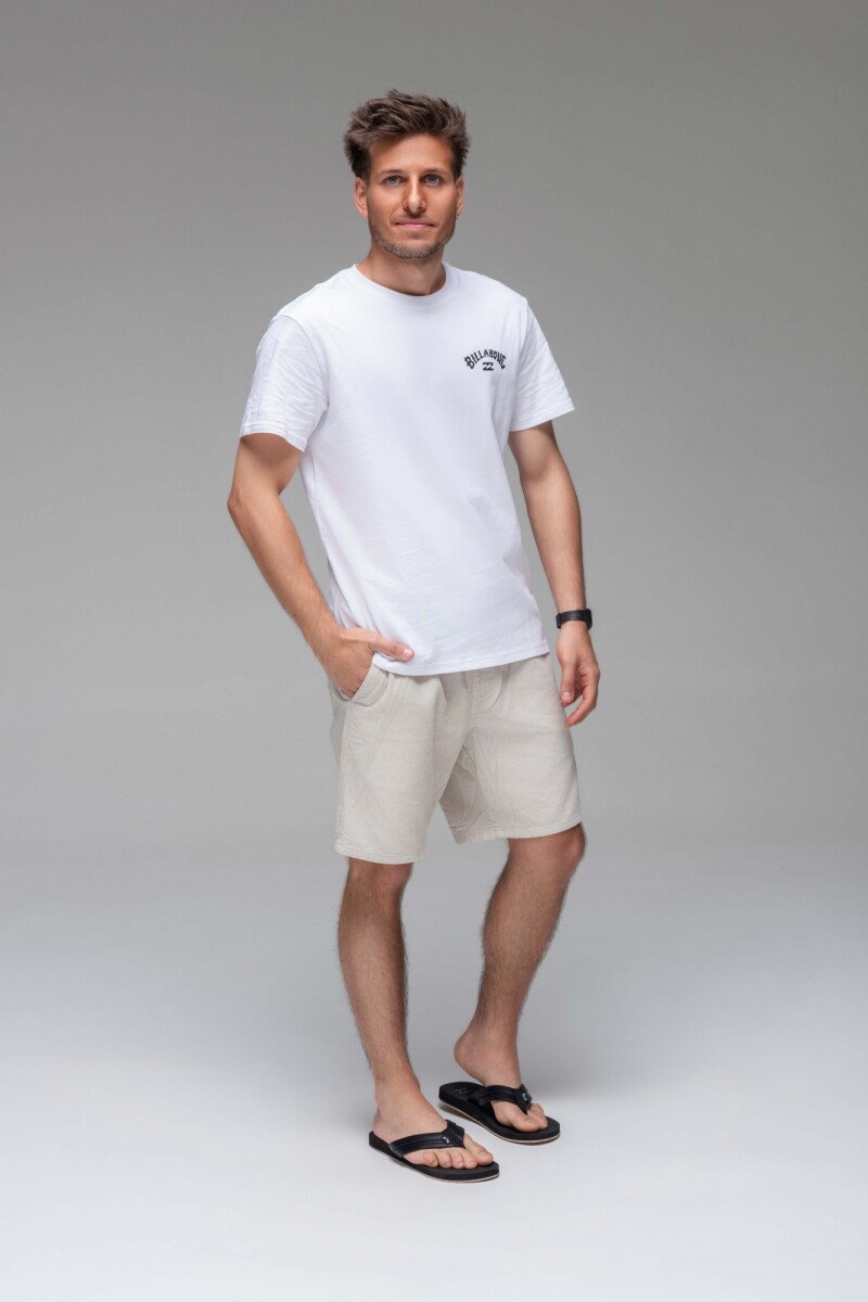 PLAIN PILP TEE B-blanco