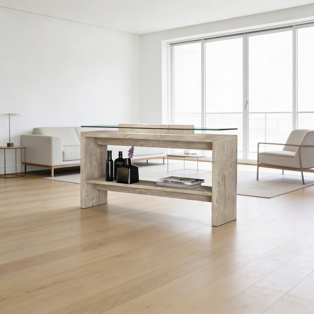 Aparador Moderno Prisma 136cm - Aspen 