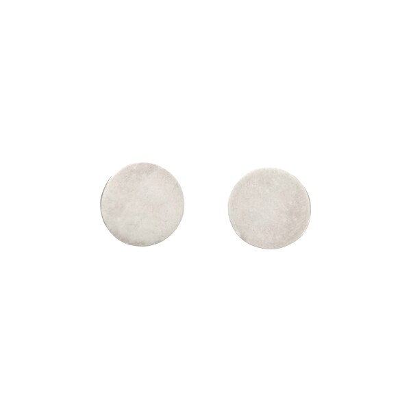 Caravanas Circulo-Plata 925-Sin piedra-CA3560 sinpiedra