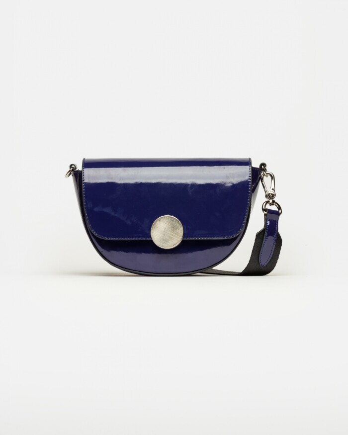 Bandolera The Circle Charol Azul