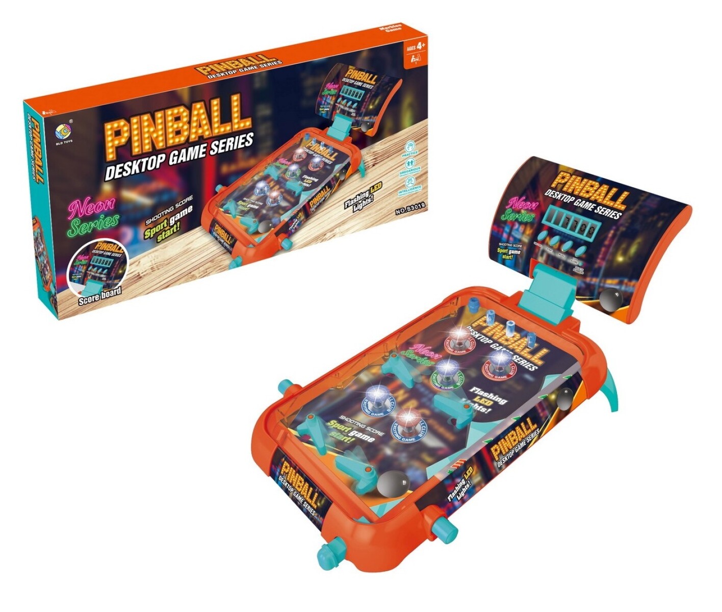 Juego de Mesa Hang Wing Pinball con Luz y Sonido 