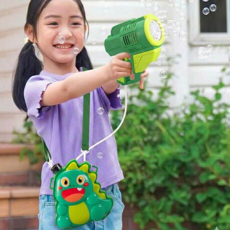 Pistola Burbujero Mochila Luz Y Sonido Astronauta Unicornio Jug021022-dino