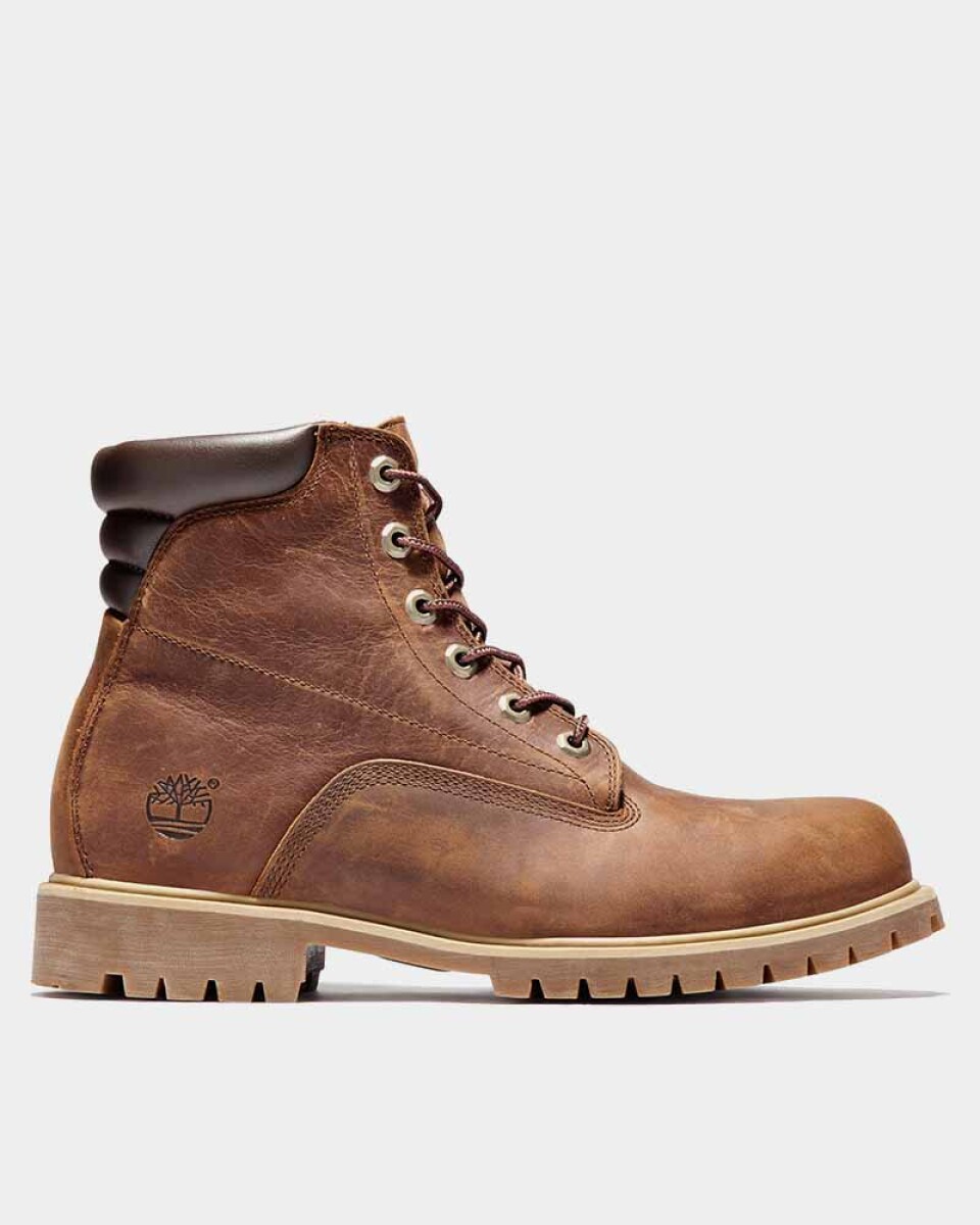 Botas Alburn 6 Inch Waterproof Hombre - Mocha Bisque 