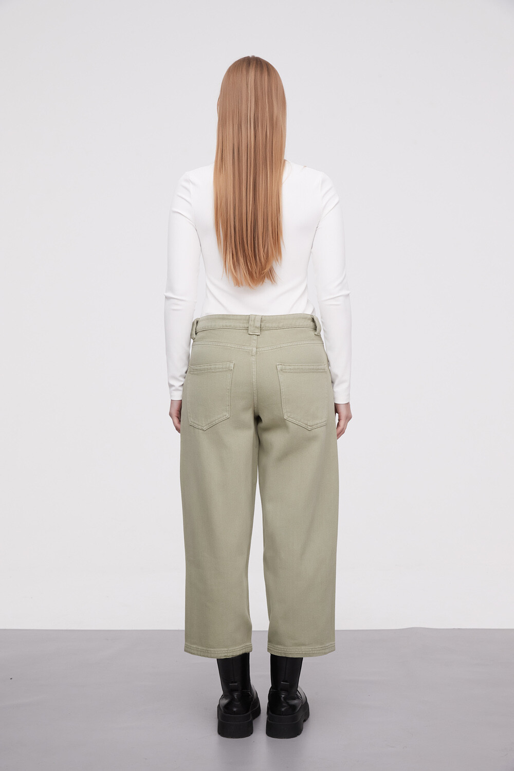 Pantalon Jazzo Verde Oliva