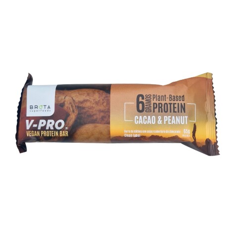 Protein Bar Vegan Caja x 12 Brota - Cacao & Peanut
