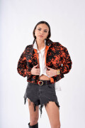 Campera Palmita ROJO