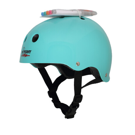 Casco de Niño Wipeout Teal Blue Youth 8+ Casco de Niño Wipeout Teal Blue Youth 8+